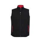 Biz Corporates Geneva men's vest collar detail