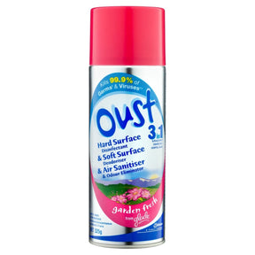 OUST 3 IN 1 Surface Spray Disinfectant - Garden Fresh