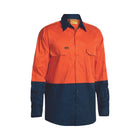 Bisley Hi Vis Cool Drill Shirt Front