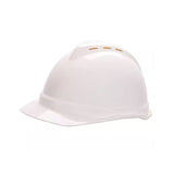 MSA V-Gard 500 Hard Hat, Vented, Push-Key 6pt Suspension, Metal Lamp Bracket 229355V (Each)