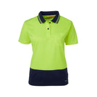 JB's Ladies hi-vis polo worn by model
