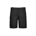 Syzmik women's cargo shorts cargo pocket detail