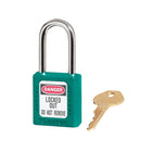 Zenex Thermoplastic Safety Padlock Green