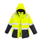 Syzmik 4-in-1 jacket worn on site