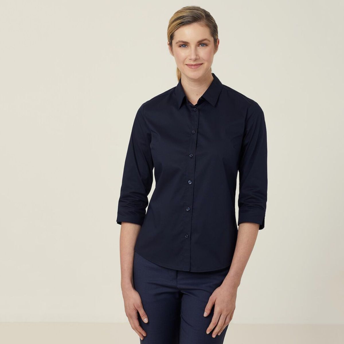 NNT Women's Avignon Stretch 3/4 Sleeve Shirt CATUKY