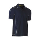 Bisley cool mesh polo fabric close-up