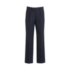 Biz Collection men's wool one pleat pant, front view
