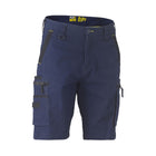 Bisley Flx Move cargo short fabric close-up