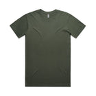 ascolour Men's Staple Tee front view dark green