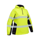 Bisley women's hi-vis fleece hoodie colour range