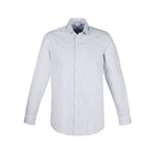 Men's Noah Long Sleeve Shirt white check pattern