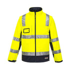Portwest Huski Chassis 2-in-1 Softshell Jacket K8074 zip detail