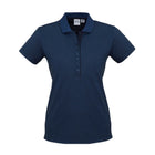 Biz Collection Women's Shadow Polo Navy