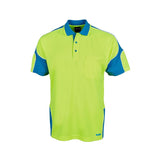 JB's Wear HI VIS Short sleeve Arm Panel Polo