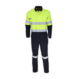 DNC Inherent Flame Retardant PPE2 2 Tone D/N Taped Coveralls 3481