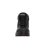 KingGee Tradie Men's Zip/Lace Steel Cap Safety Work Boots 5" K27150