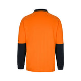 JB's Hi Vis Long Sleeve Cotton Polo 6CPHL