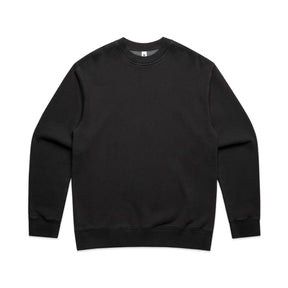 Black crewneck sweatshirt for men