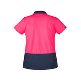 Syzmik Women's Hi Vis Basic Short Sleeve Polo ZH731