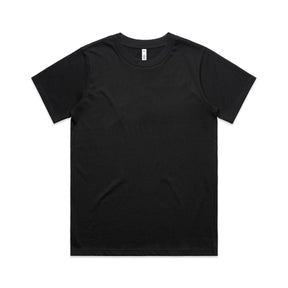 Black cotton T-shirt for women