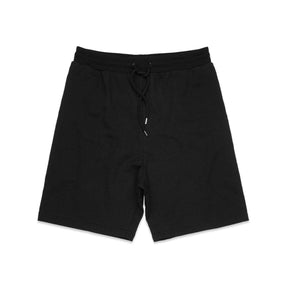 Black men's stadium shorts for activewear
