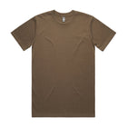 ascolour Men's Classic Tee 5026 front view in brown
