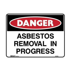 Danger Asbestos Removal Sign