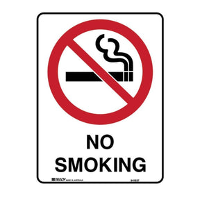 No Smoking safety sign