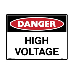 Danger High Voltage Sign