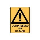 Compressed Air Hazard warning sign