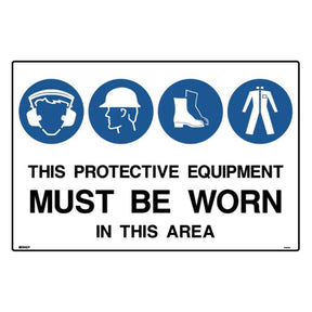 Multiple Condition Safety Sign