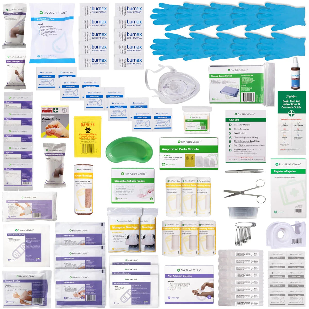 National Workplace First Aid Kits - Portable (Hard Case)