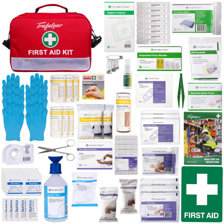 Trafalgar Heavy Vehicle First Aid Kit - Portable HV1 (Soft Case)
