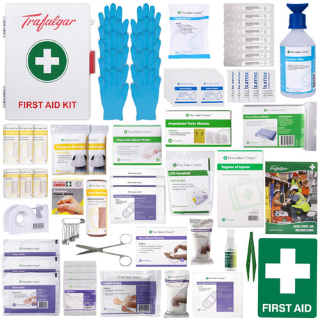 Workplace First Aid Kit - Wall Mount WM1 (Plastic Case)
