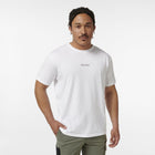 KingGee white graphic T-shirt front view