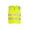 Syzmik Unisex Hi Vis Zip Basic Vest ZV999