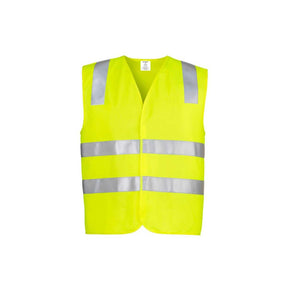 Syzmik hi-vis zip basic vest front view