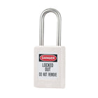 Master Lock Zenex White Safety Padlock