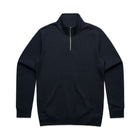 ascolour Men's Stencil Half Zip 5125 navy front