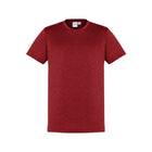 Biz Collection Men's Aero Short Sleeve Tee T800MS in Red