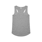 Gray Racerback Singlet for Women