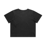 ascolour Women's Heavy Faded Crop Tee 4089