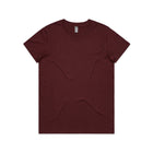 Maroon Women's Maple Tee for women