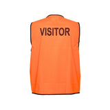 Prime Mover Visitor Class D HiVis Safety Vest MV120