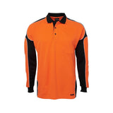 JB's Hi Vis L/S Arm Panel Polo 6AP4L