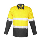 Syzmik rugged cooling shirt fabric close-up