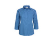 Biz Collection Women's Micro Check 3/4 Sleeve Shirt LB8200