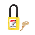 Zenex Thermoplastic Safety Padlock Yellow