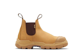 Blundstone Wheat Safety Boots Side View