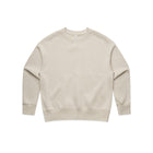 Cream crewneck sweatshirt for women